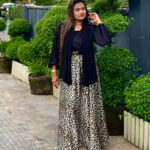 Blooming Floral A-Line Skirt